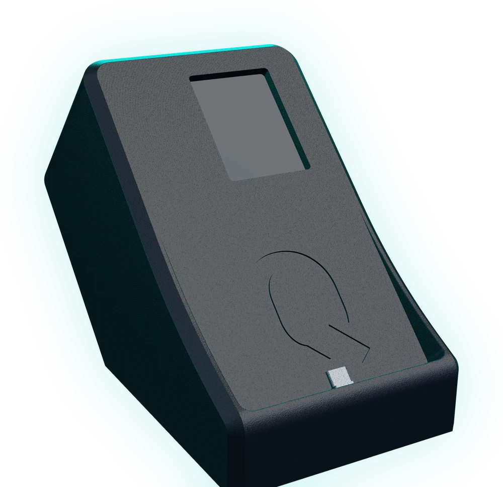 Le robot Q-Bot, boîtier d'automatisation de la double authentification